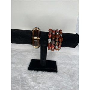 Women Bracelets Bangle and Wrap Costume Fashion Jewelry Beaded Stretchy Round